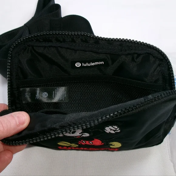 Lululemon | Disney Mickey Mouse 1L Everywhere Belt Bag Black NEW WITH TAGS! - Picture 14 of 16